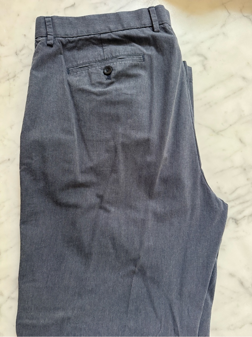 Banana Republic Kentfield Pant in Navy Blue